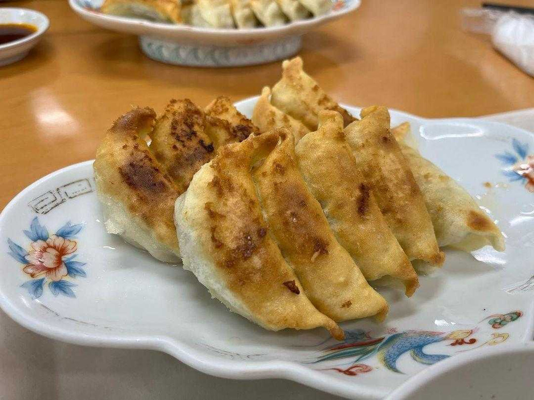 チェックアウト後に食べた「福みつ」の浜松餃子。皮がサクッとしていて、何個でも食べられる美味しさだそう♪ / 2