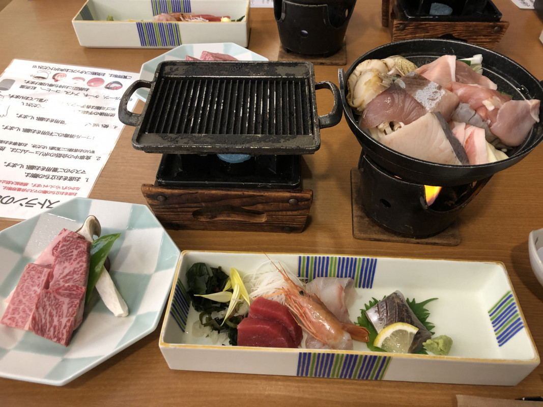 食事はボリュームがあった