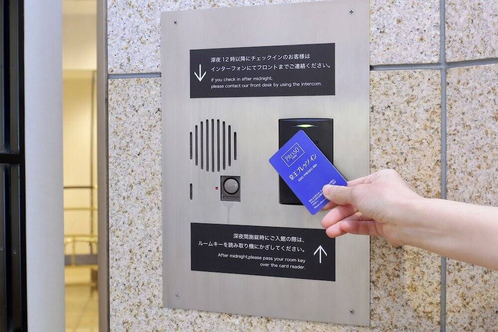 施設の入り口