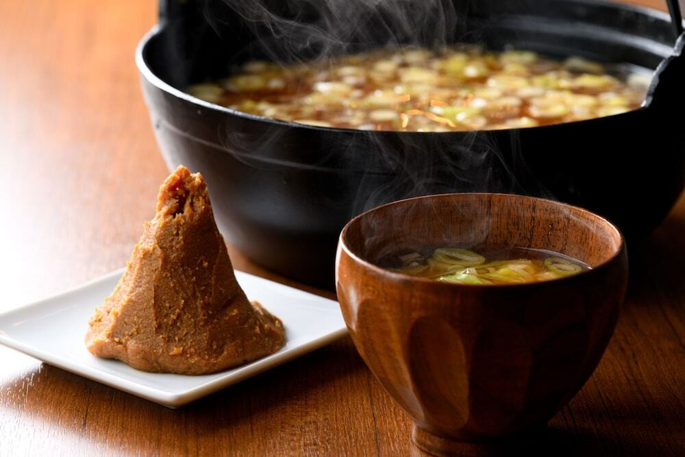 朝食ビュッフェ／仙台味噌の味噌汁