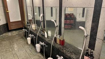 温泉貸切風呂／洗い場 / 3