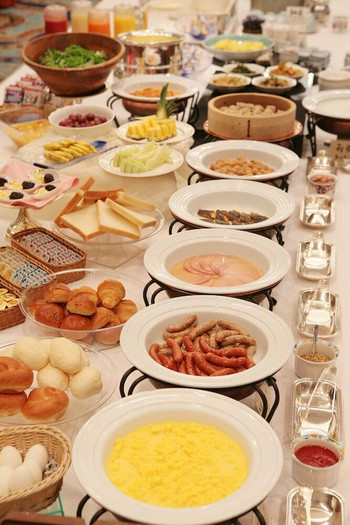 夜遊びあとの胃腸にやさしい♡こだわりの朝食ビュッフェ3917026