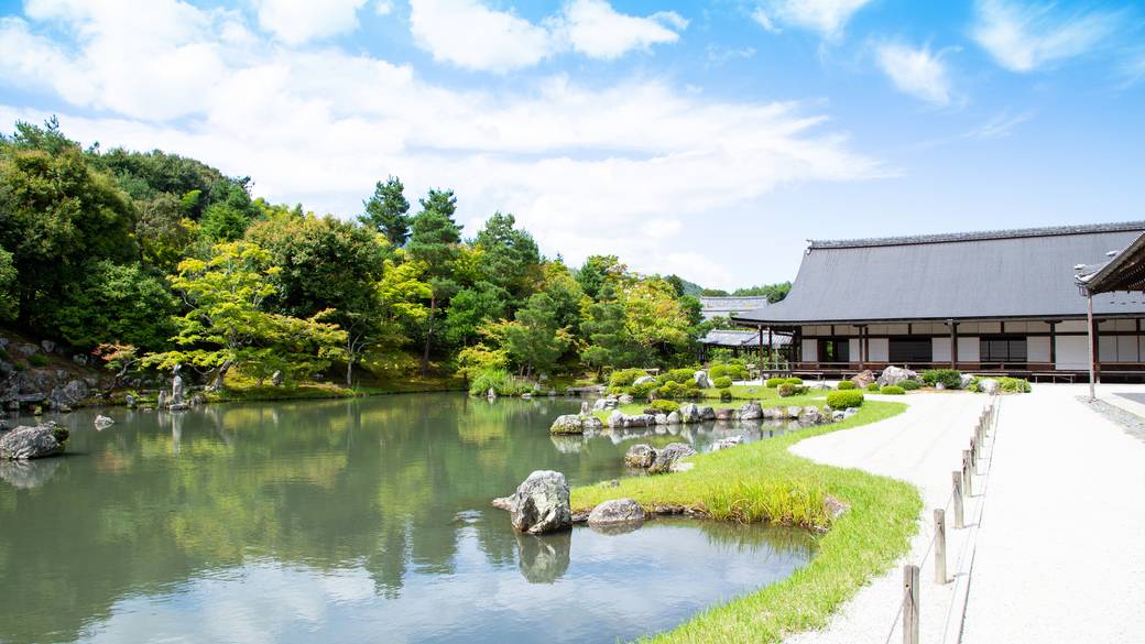 天龍寺のお庭 / 1