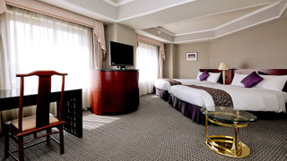 コーナー デラックス ツイン ルーム(禁煙)