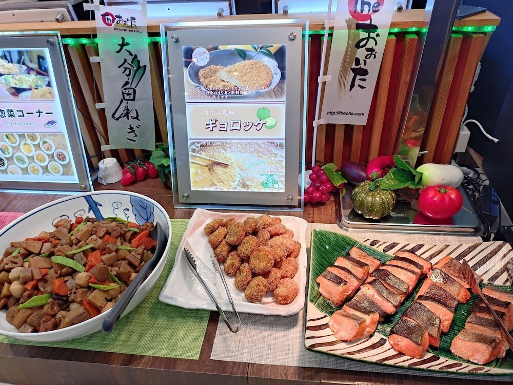 朝食ビュッフェ