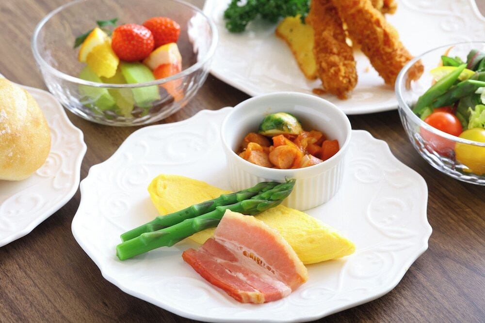 朝食ビュッフェ