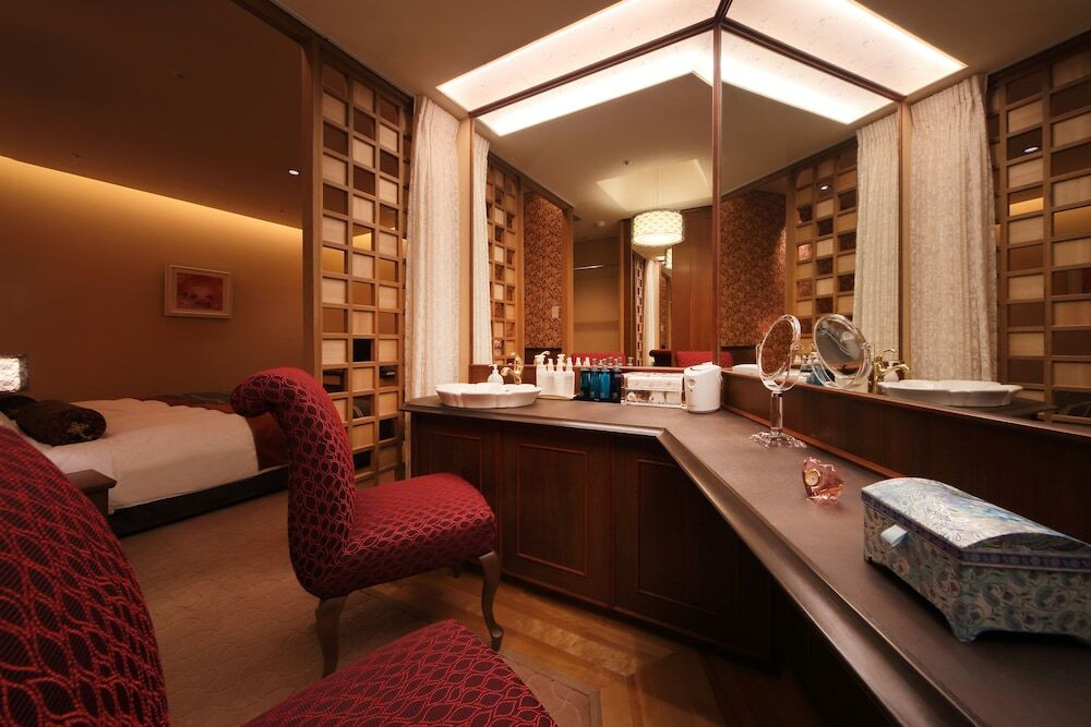 最上級特別客室「佳夢里」／パウダールーム