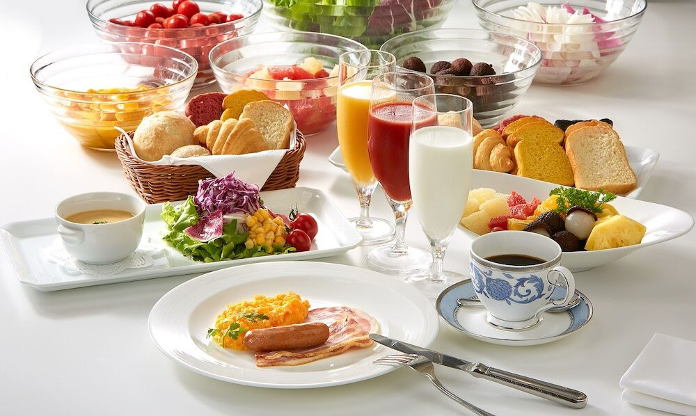 緑あふれる空間で洋朝食を堪能。キッズプレートも♡3950663