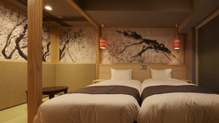 [禁煙] 和風ツインルーム/シャワーブース