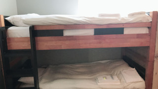 共同ドミトリー 二段ベッド2名分 禁煙