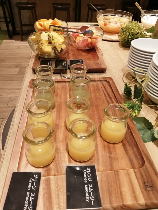 朝食ビュッフェ