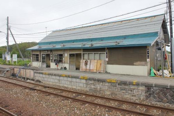 日本最北端の無人駅「抜海（ばっかい）駅」へ676007