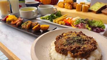 朝食 ラムカレー / 3