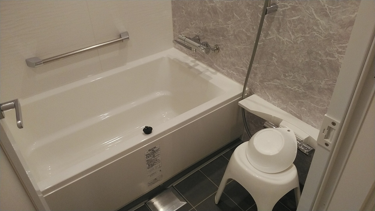 お風呂もゆっくり入れます