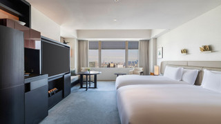 デラックス ルーム ダブルベッド 2 台