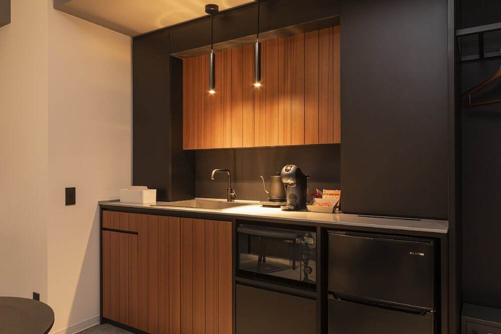 一部客室にあるキッチン