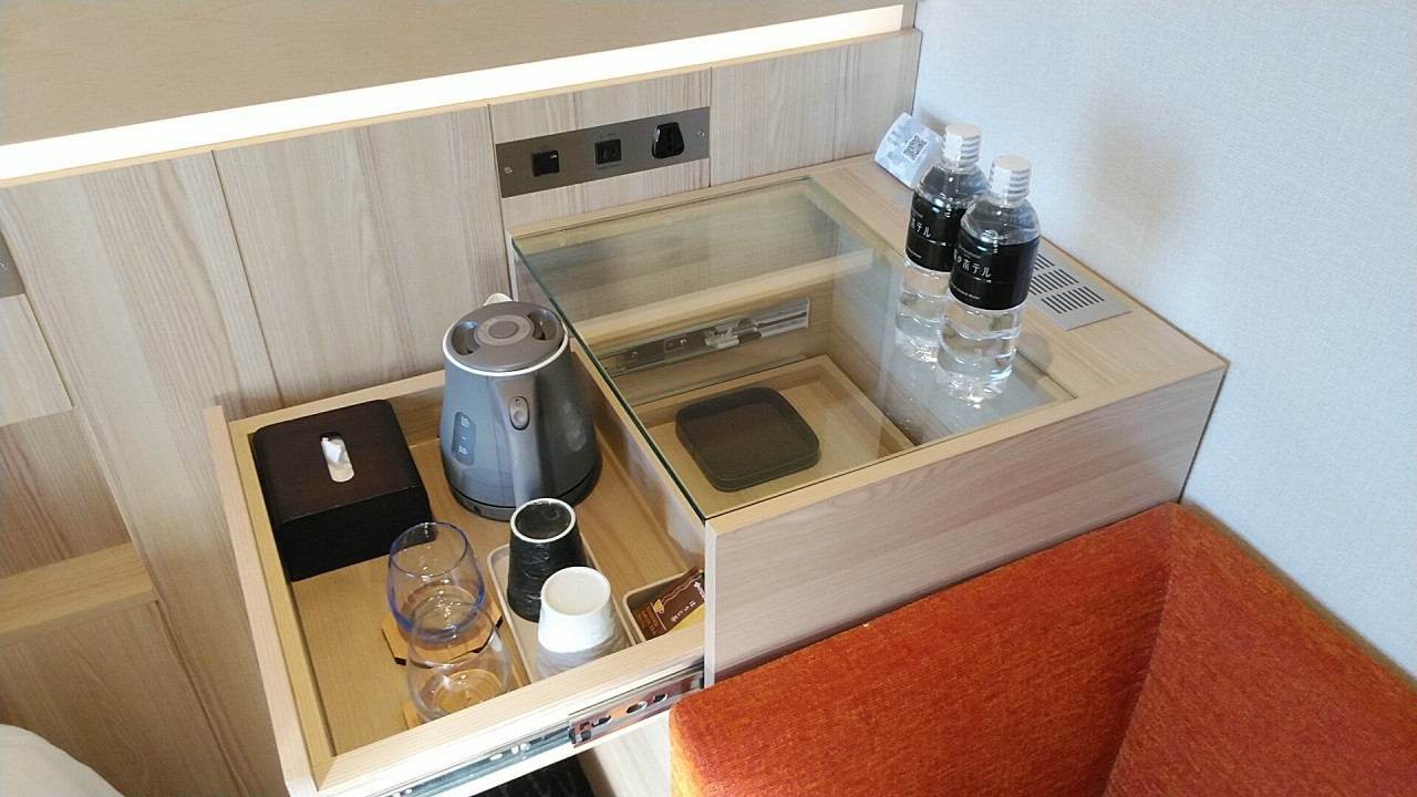 グラスも大きめで良いですね