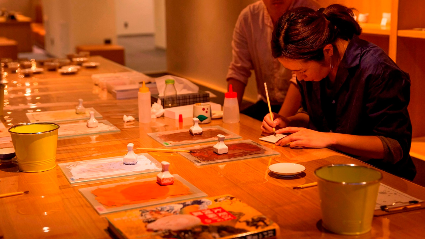 ワークショップで伝統工芸を体験♪3676712