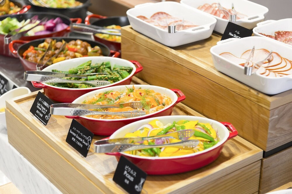 朝食ビュッフェ一例②