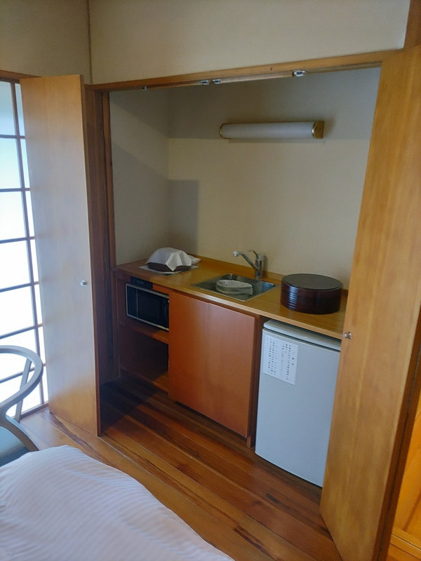 小さなキッチンも付いていました。