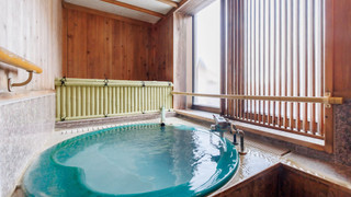 [面皮の間] 和室10畳+6畳 源泉かけ流し半露天風呂付き 禁煙