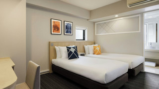 ルーム シングルベッド 2 台