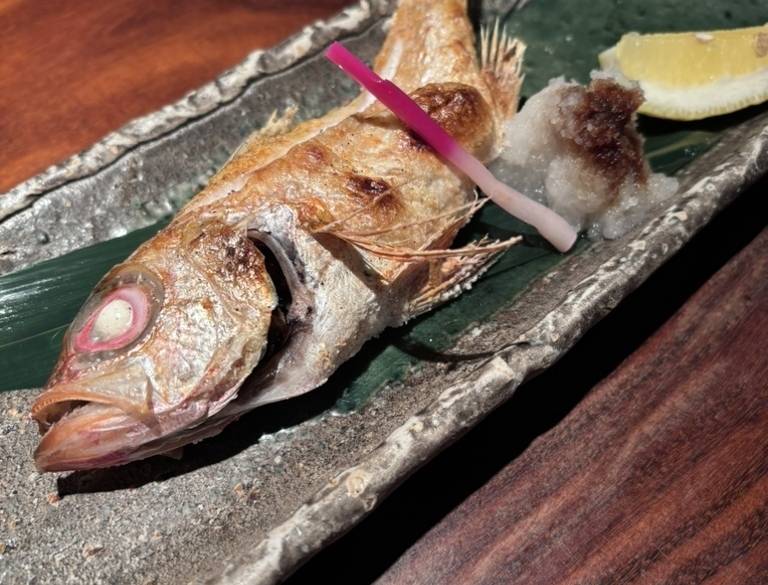 根っこや のどぐろの塩焼き / 2