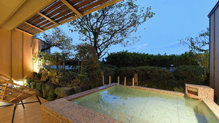 [個室食事処] 露天風呂付き客室 (12.5畳) 禁煙