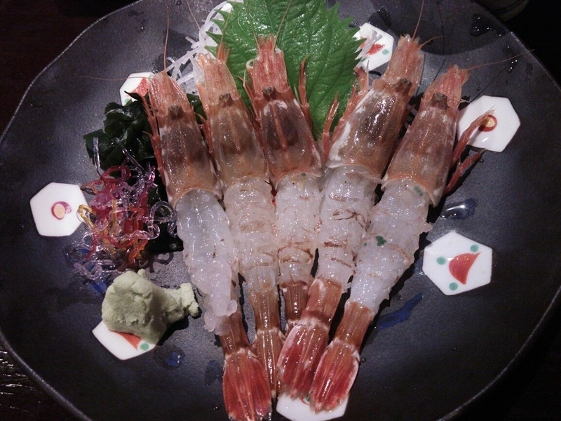 「村上水産仲買人直営店鮮魚部」料理 741869 もさえびの刺し身!!
1200円☆
