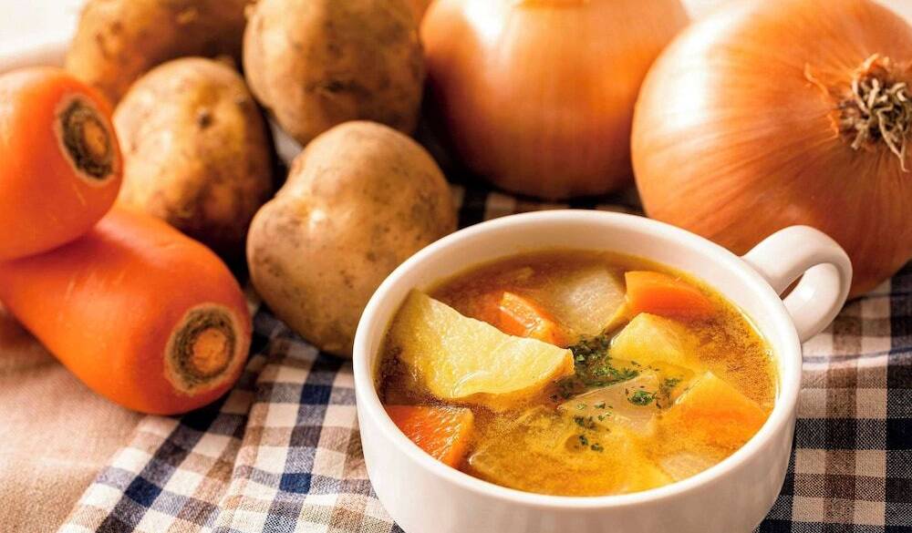 地産地消メニュー スープカレー / 3