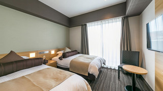 シティーツインルーム、禁煙、バルコニー付き　美崎館