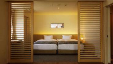 コーナースイート1004の寝室 / 14