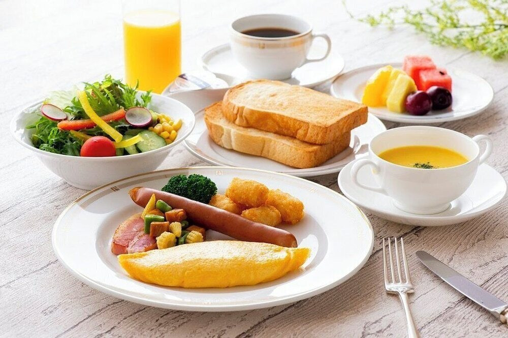 朝食スペース