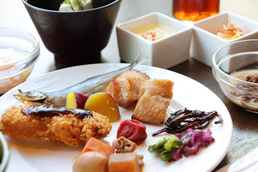 朝食ビュッフェ