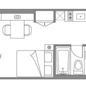 サマセット銀座イースト東京（東京都 アパートメント） / 3