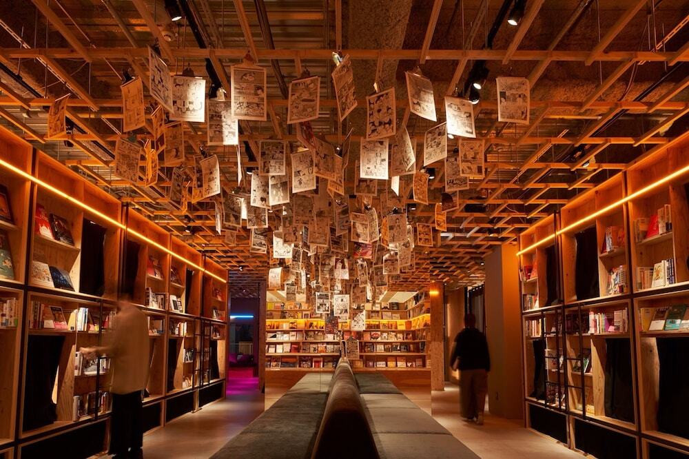 コンセプトは「泊まれる本屋」シティ感あふれるホテル4374928