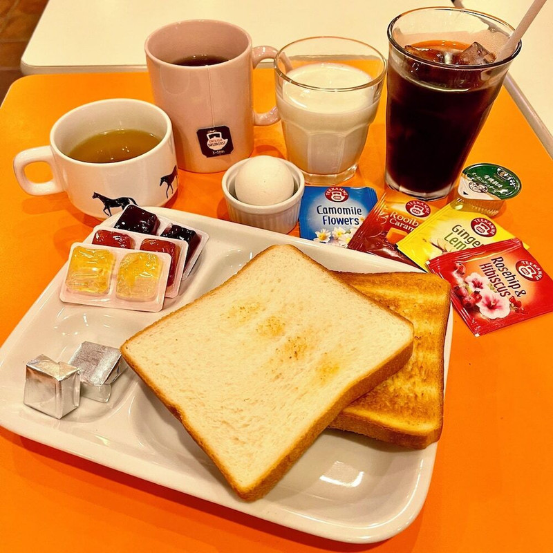 朝食ビュッフェ