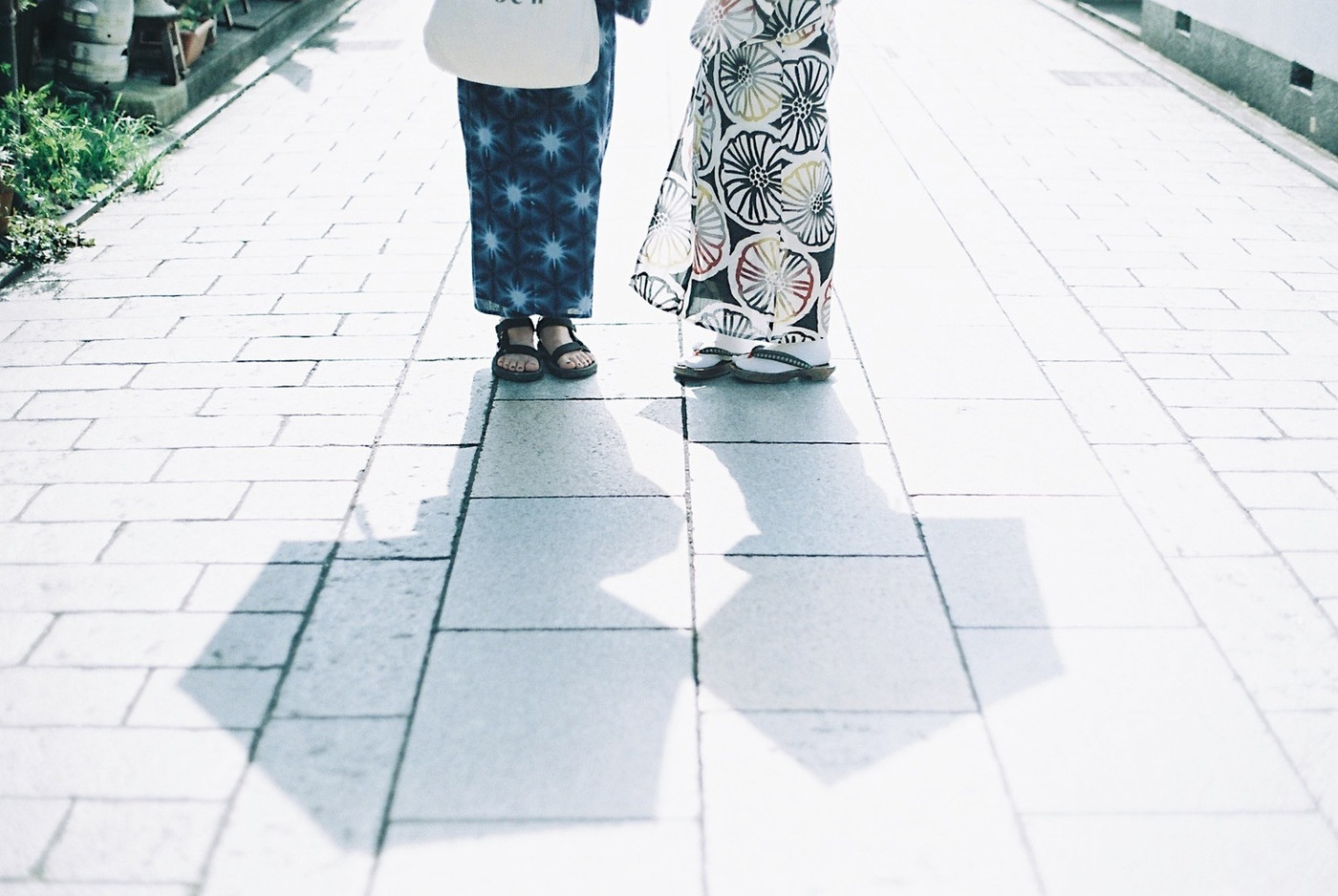 お祭りに行きました。