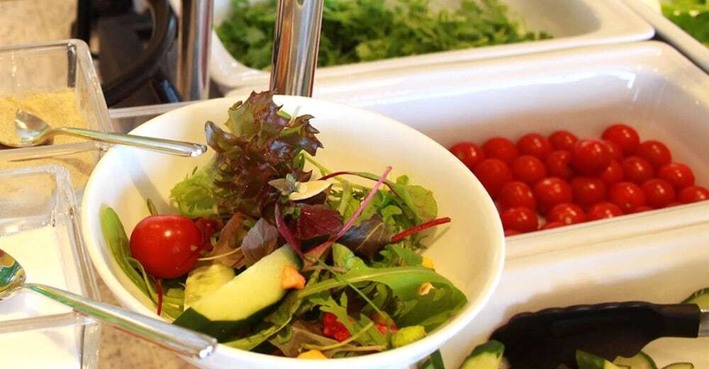 朝食ビュッフェ