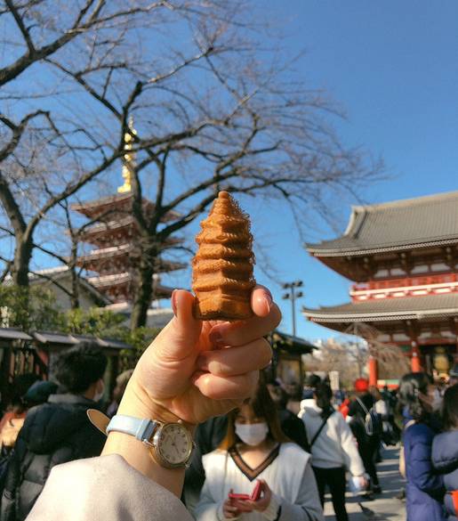 浅草駅へ到着
観光名所にワクワク / 4