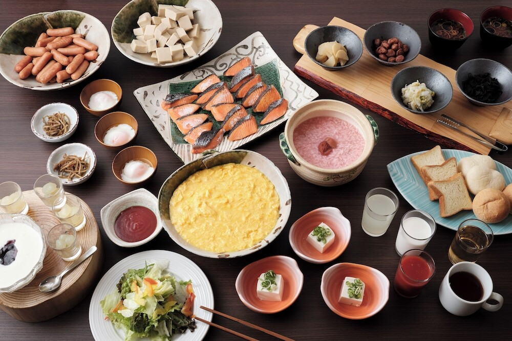 朝食ビュッフェ