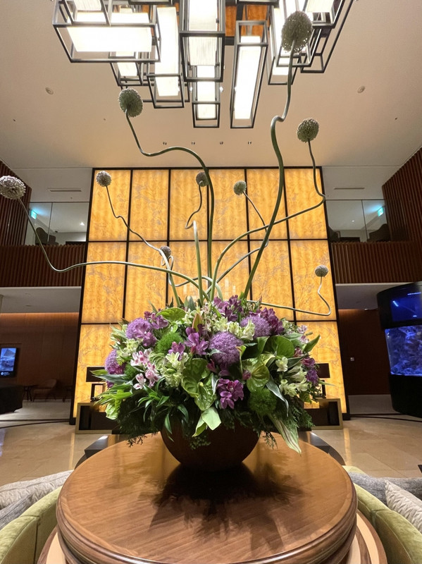 ハイアットリージェンシー東京ベイのロビー