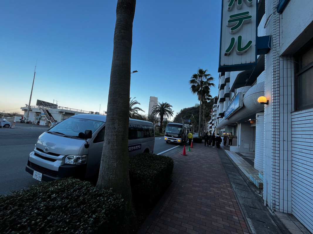 フロントは南館にあります。本館の入り口はわかりにくい