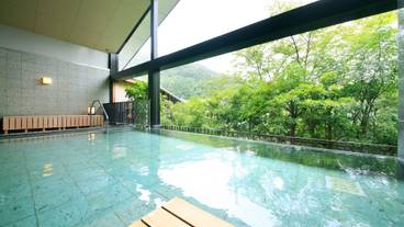 せせらぎの湯処・男性用露天風呂一例 / 3