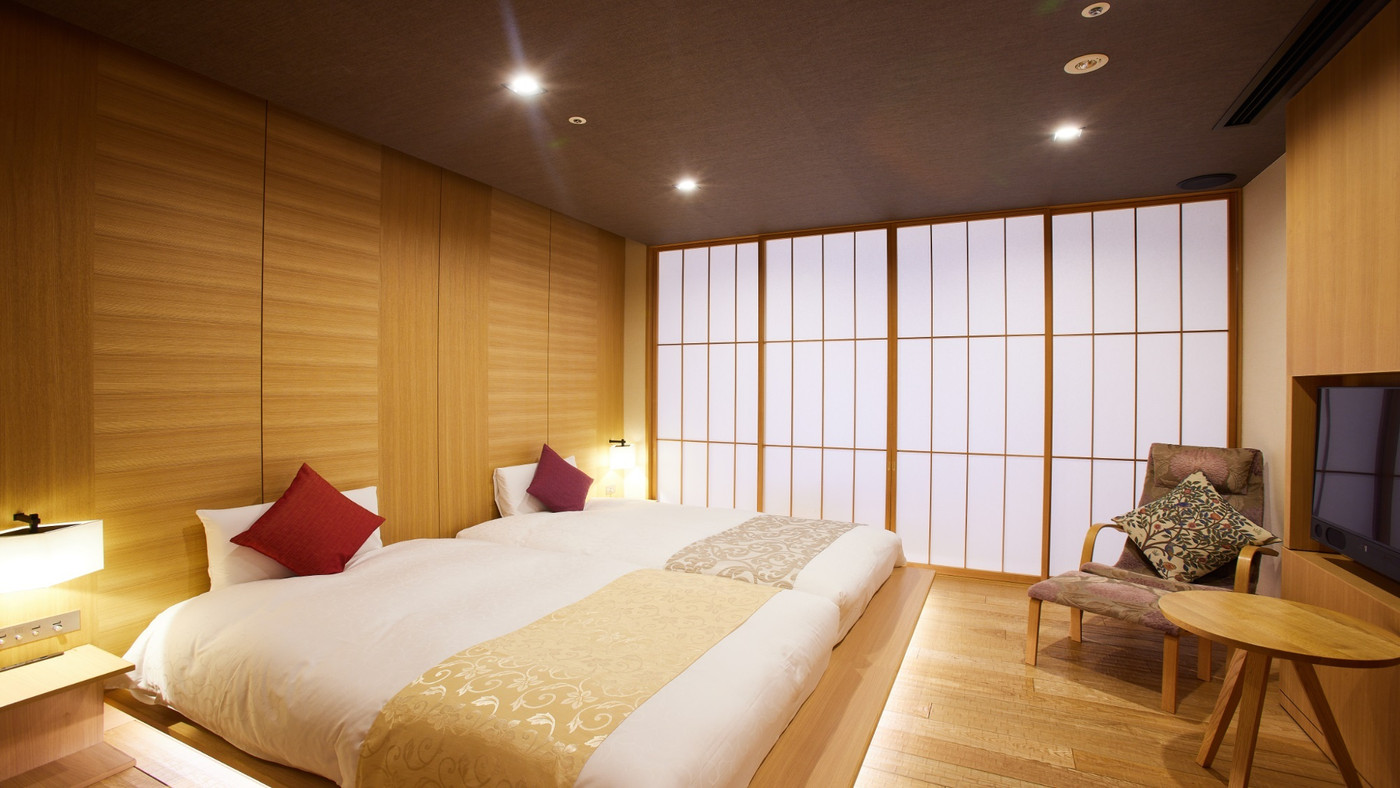 京都の中心で天然温泉を楽しめる和モダンホテル3957851