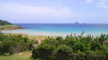 ホテル目の前の「大浜海水浴場」 / 2