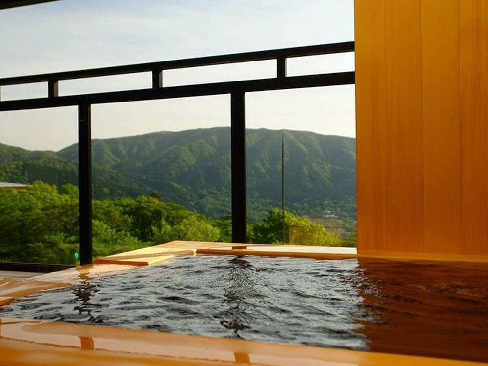 全室露天風呂付き。箱根の山々を眺めながら温泉浴を3541843