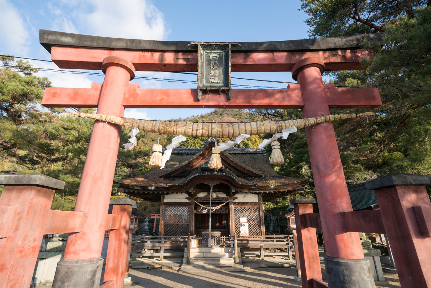 絶景・白髭神社(滋賀県の風景)