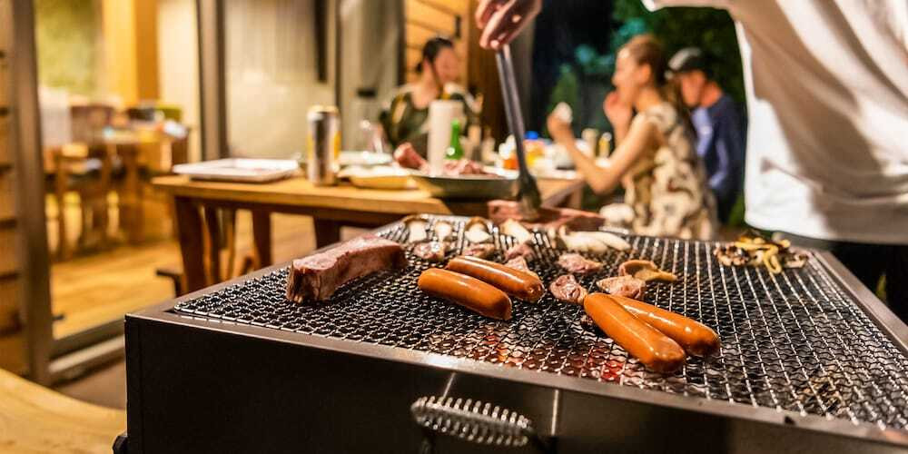 2階に露天風呂付きのコテージで贅沢なひと時を3404535