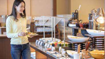 朝食ビュッフェ / 9